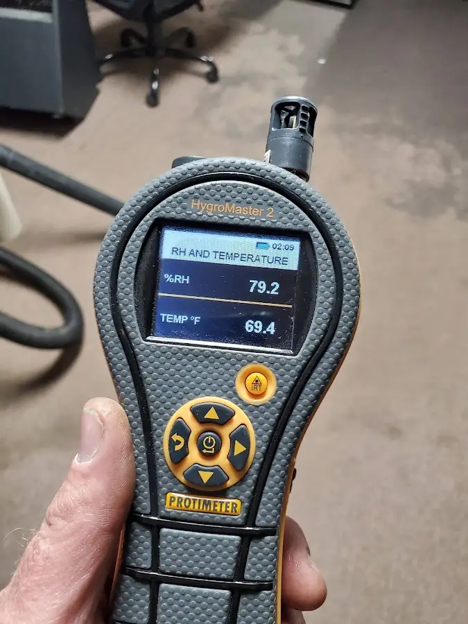 Moisture meter humidity assessment for Fire & Smoke Damage Restoration in Tewksbury